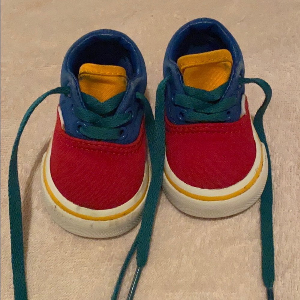 Infant Multi Color Vans
